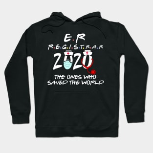 er registra 2020 the ones who saved the world 2020 -er registrar gift Hoodie